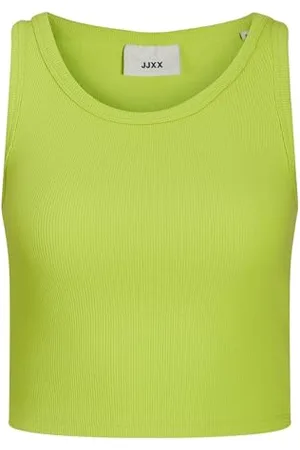 JJXX Jxfallon SL Rib Canottiera Noos Top, , S Donna