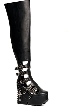 Lamoda Whispers, Stivali Alti al Ginocchio Donna, , 36 EU