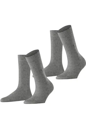 Burlington Everyday Multipack W So cotone tinta unita confezione di 2 paia, Calzini Donna, , 36-41