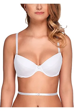Vivisence Kate 1011 Reggiseno Push-Up Uniforme con Spalline Multiposizione, ,2B