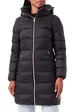 Geox W Charlene Giacca, Black, 46 da Donna