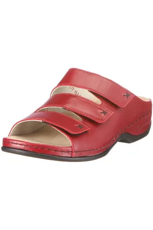 Berkemann Melbourne Franziska 01007, Zoccoli Donna - Rosso (Bordeaux), 36 1/3 EU