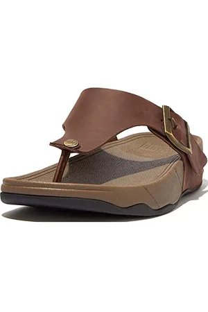 FitFlop Trakk II-Sandali da Uomo con Fibbia in Pelle, , 6 UK