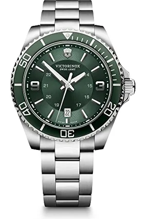 Victorinox Orologio Analogico al Quarzo Svizzero Uomo con Cinturino in Acciaio Inossidabile 241934