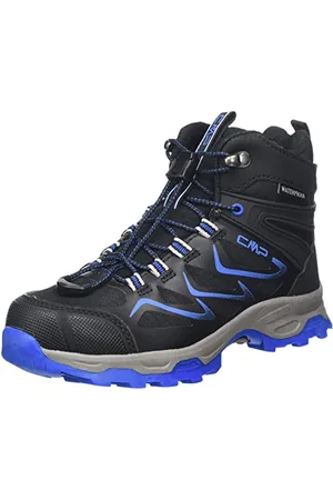 CMP KIDS BYNE MID WP OUTDOOR SHOES, Scarpe Sportive da Bambini Unisex - Bambini e ragazzi, Nero-Royal, 29 EU