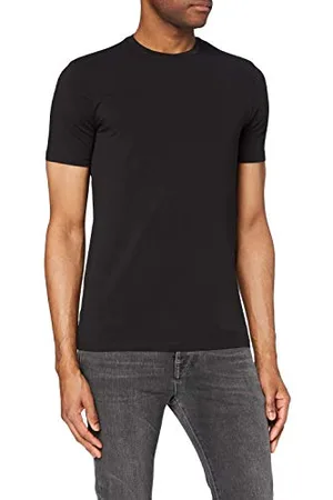 Armani Exchange Pima Round Neck, Maglietta A Maniche Corte Uomo, (Black 1200), L