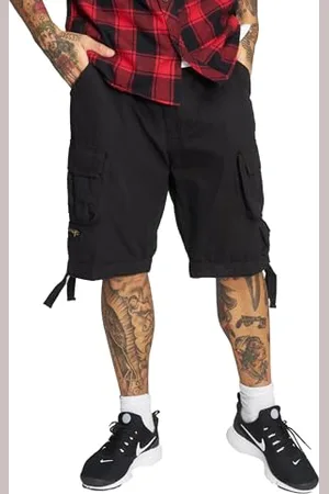 Brandit Savage Vintage Shorts, Uomo, Black, XXL