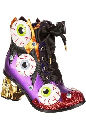 Irregular Choice Teschio It, Stivali alla Moda Donna, , 39 EU
