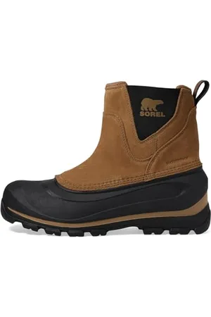 sorel Buxton Pull On Boot WP, Stivali da Neve Impermeabili, Uomo, Delta/Black 2024/2025, 42.5 EU
