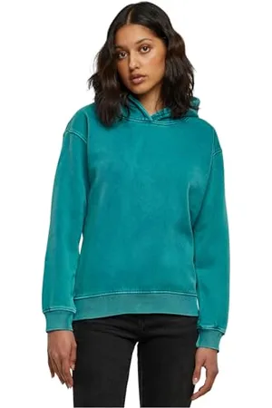 Urban classics Felpa con Cappuccio da Donna Stone Washed, , 3XL