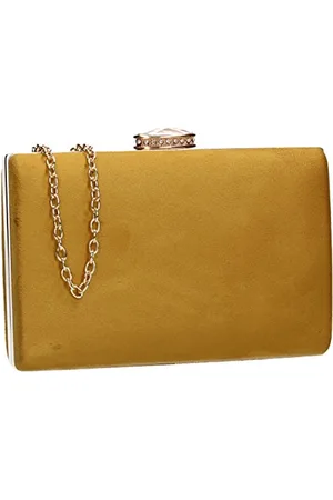 Swankyswans Surrey, Pochette Donna, Giallo Senape, One Size