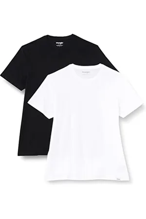 Wrangler 2 Pack Tee T-Shirt, , XL Uomo