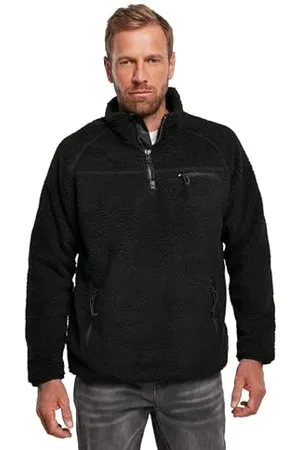 Brandit Teddyfleece Troyer, Uomo, Black, S