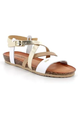 IGI&CO D.Posy, Sandali Bassi Donna, Platino-Bianco, 35 EU