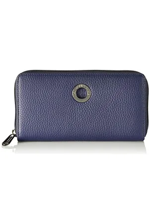Mandarina Duck Mellow Leather P10fzp61, Portafoglio Donna, Blue) (Dress, Taglia Unica