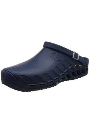 Scholl Clog Evo - Zoccoli Sanitari Professionali per Uomo o Donna, Ultra Leggeri, Comodi e Traspiranti, con Suola Antiscivolo, Soletta in Memory Removibile e Cinturino Rotante