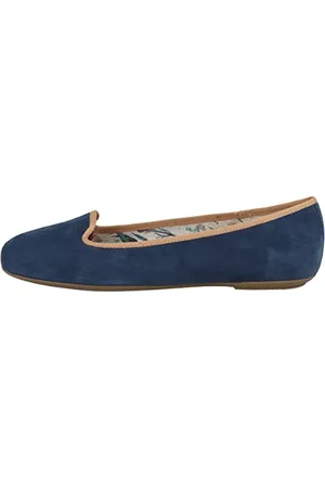 Geox D Palmaria A, Ballerine Donna, Blu (Dk Blue/Dk Skin), 35 EU
