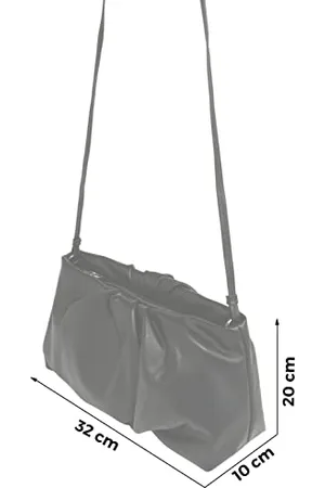 ESPRIT Edc by 111ea1o313, Borsa Donna, 001/nero, Einheitsgröße