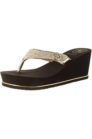 Guess Sarraly - Sandalo da donna con zeppa, 11