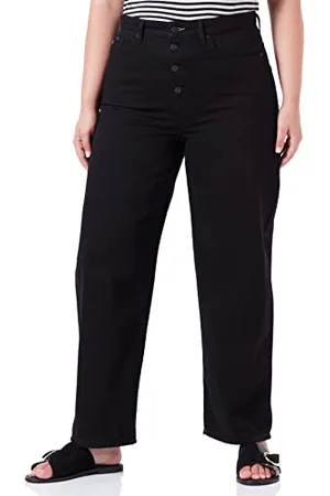 HUGO BOSS Modern Barrel 4.0 Jeans-Pantaloni, Black, 30 da Donna