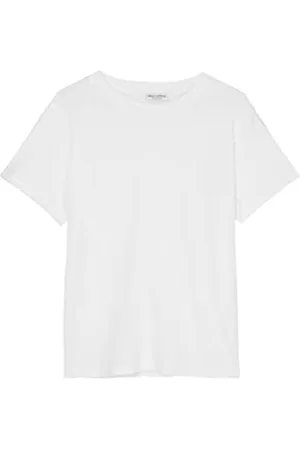Marc O’ Polo Marc OߴPolo Donna T-Shirt in Cotone bio Loose Fit, (White), L