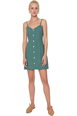 Trendyol Mini Shift Regular Dress Vestito, , 66 Donna