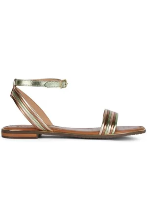 Geox D Sozy Plus F, Sandali Piatti Donna, , 36 EU