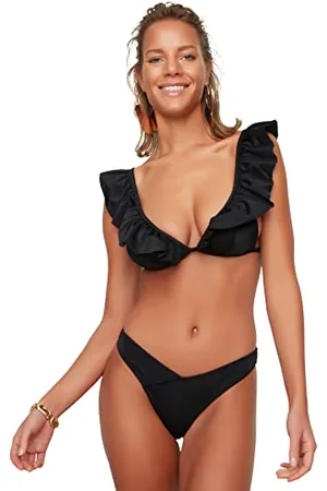 Trendyol V Taglia Il Bikini Sei Slip, , 0 Donna