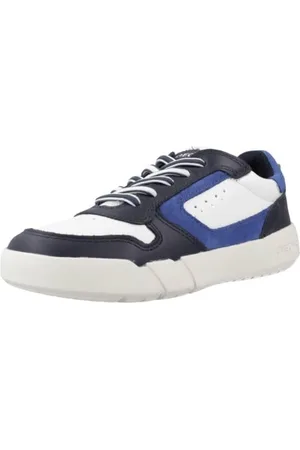 Geox J Hyroo Boy, Scarpe da Ginnastica, White/Navy, 31 EU