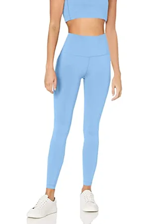 Amazon Leggings Lunghi Sportivi Modellanti per Allenamento a Vita Alta (Disponibili in Taglie Forti) Donna, , S