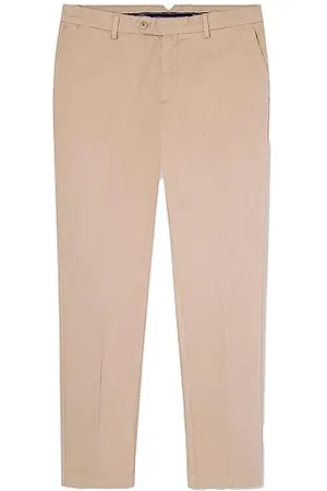 Hackett Hackett C Chino Kensington Pantaloni, (Oat), 32W/28L Uomo