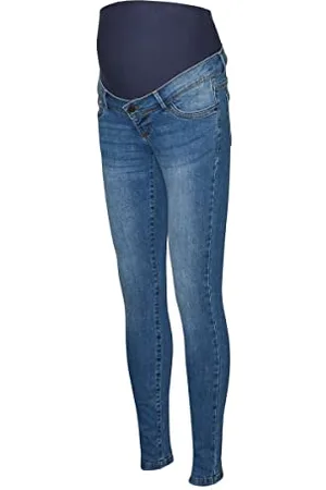 Mama;licious MAMA.LICIOUS MLMILA Slim Jeans A. Noos, , XL da Donna