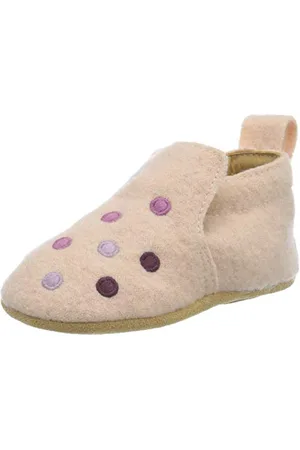 Haflinger Lauflernschuh Pearl, Pantofole Unisex-Bimbi 0-24, Multicolore (Rose 24), 19 EU