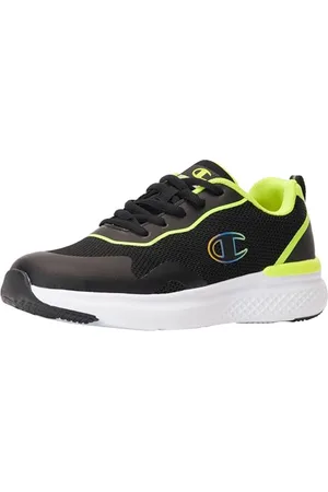 Champion Athletic-Bold 3 B GS, Sneakers, Nero/Giallo Zolfo (KK001), 37.5 EU