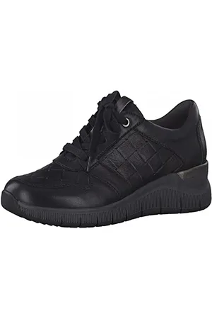 Jana 8-8-23715-28-1, Scarpe da Ginnastica Donna, Black, 38 EU Larga
