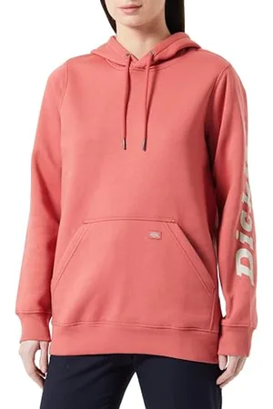 Dickies Donna, Felpa con Cappuccio e Logo sulla Manica, , S