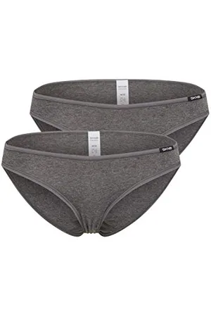 Skiny Damen Rio Slip 2er Pack Advantage Cotton Brasiliana Donna Intimo, , 38 (Pacco da 2)