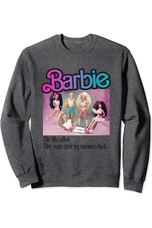 Barbie Felpa da Donna, Ufficiale, Gruppo Anni 80 Felpa