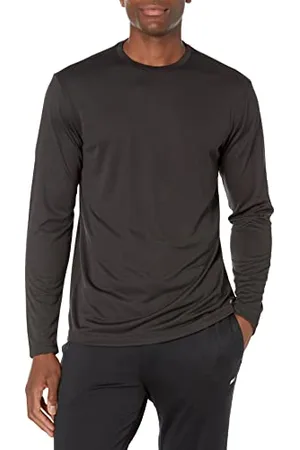 Amazon T-Shirt a Maniche Lunghe Tecnica Sportiva Uomo, , M