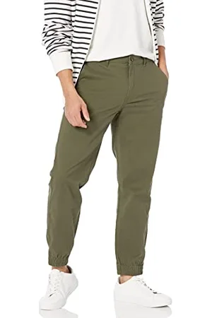 Amazon Pantaloni Jogger Chino dalla vestibilità Aderente Uomo, , XL