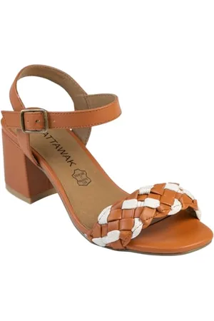 Chattawak 18carlinacamel37, Sandali con Tacco Donna, , 37 EU