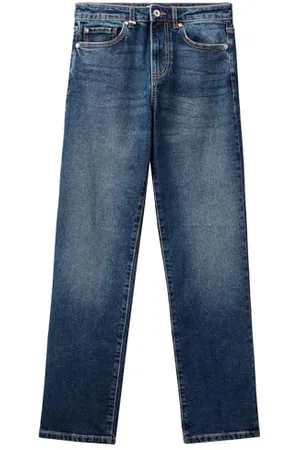 Benetton Pantalone 41TBDE00J Jeans, , 35 Donna