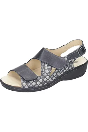 DR. BRINKMANN 710000-01, Sandali Bassi Donna, Negro, 39 EU