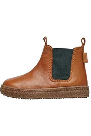 Naturino Figus, Stivali Chelsea Bimbo 0-24, Marrone (Cognac), 25 EU