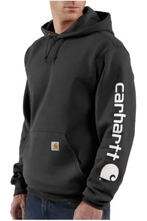Carhartt Loose Fit Midweight Logo Sleeve Graphic Sweatshirt, Felpa con cappuccio Uomo, , M