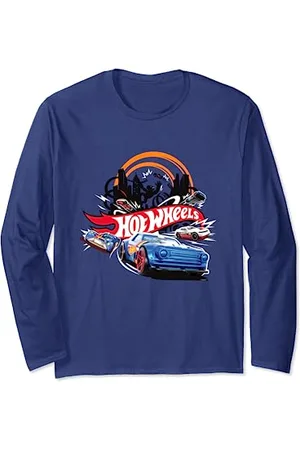 Hot Wheels Maglietta per Bambino, Ufficiale, Città Maglia a Manica