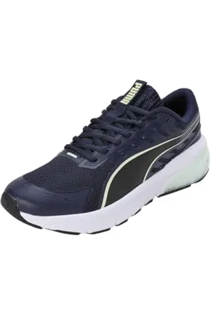 PUMA Cell Glare, Road Running Shoe Unisex - Adulto, Navy Cool Cucumber Black, 42.5 EU