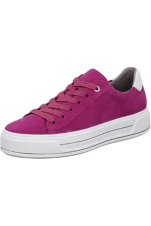 ARA Canberra, Scarpe da Ginnastica Donna, Rosa/Bianco, 37 EU Larga