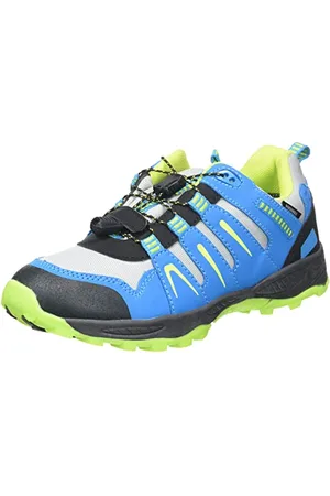 mc kinley Mckinley Sonnberg II AQX, Scarpe da Trekking, Blau/Lemon, 28 EU