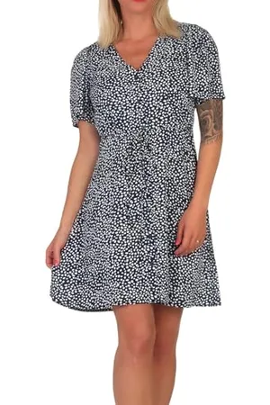 VERO MODA Vmalba SS Short Dress Wvn Ga Noos Vestito, , XS Donna